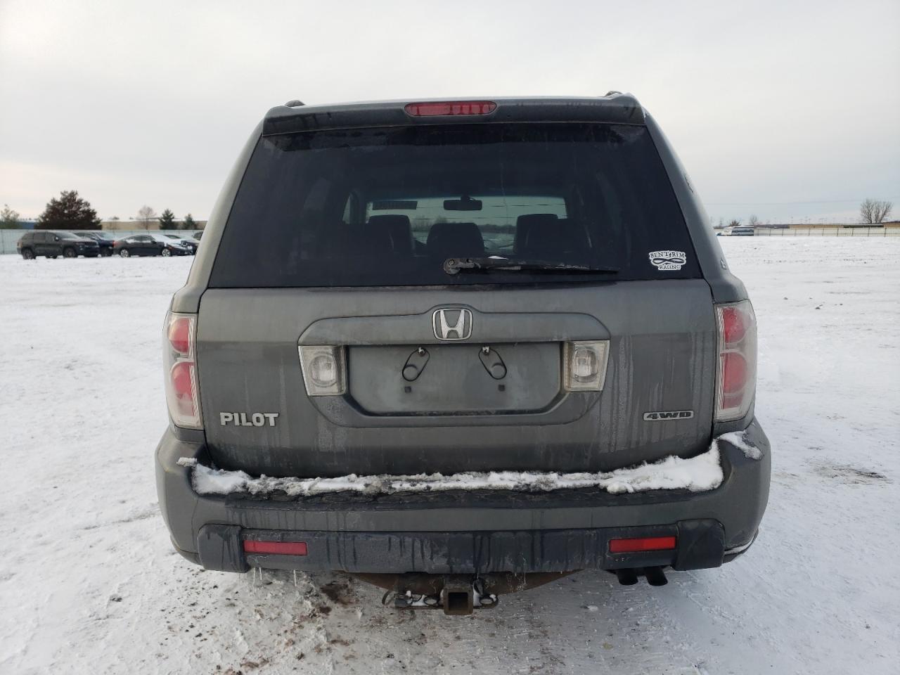 2007 Honda Pilot Exl VIN: 2HKYF18597H516040 Lot: 86203754