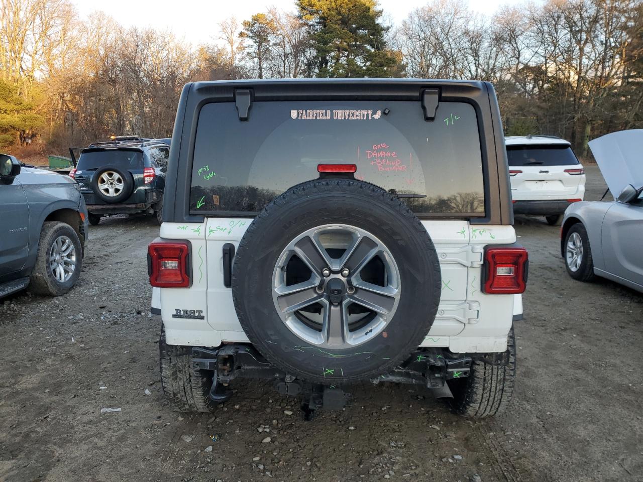 2021 Jeep Wrangler Unlimited Sahara VIN: 1C4HJXEG9MW693507 Lot: 86611244