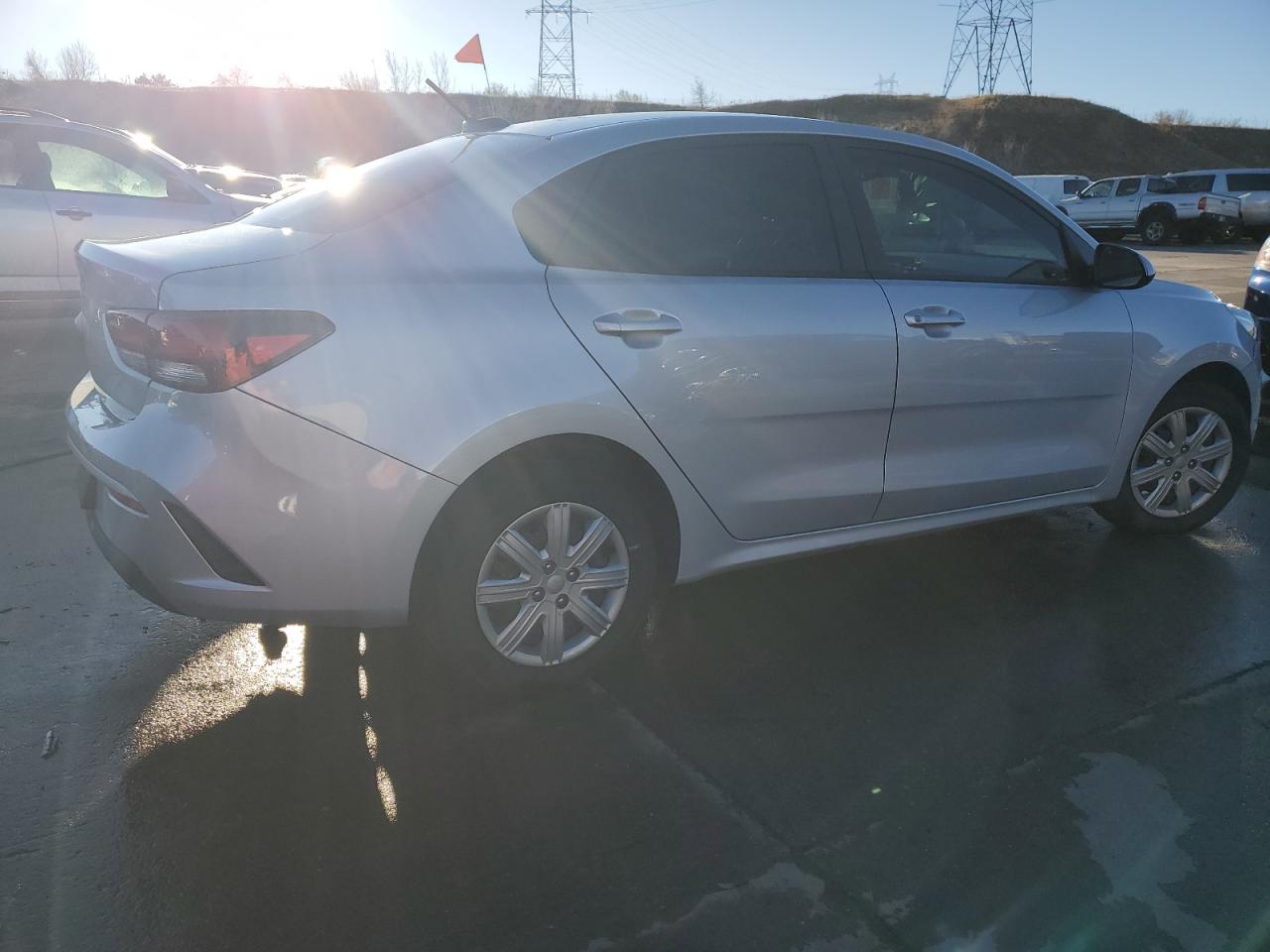 2022 Kia Rio Lx VIN: 3KPA24AD3NE485871 Lot: 86926504