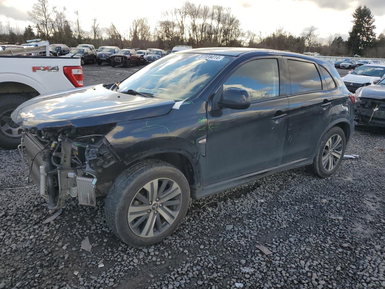 2021 Mitsubishi Outlander Sport Es VIN: JA4APUAU6MU016902 Lot: 87089414