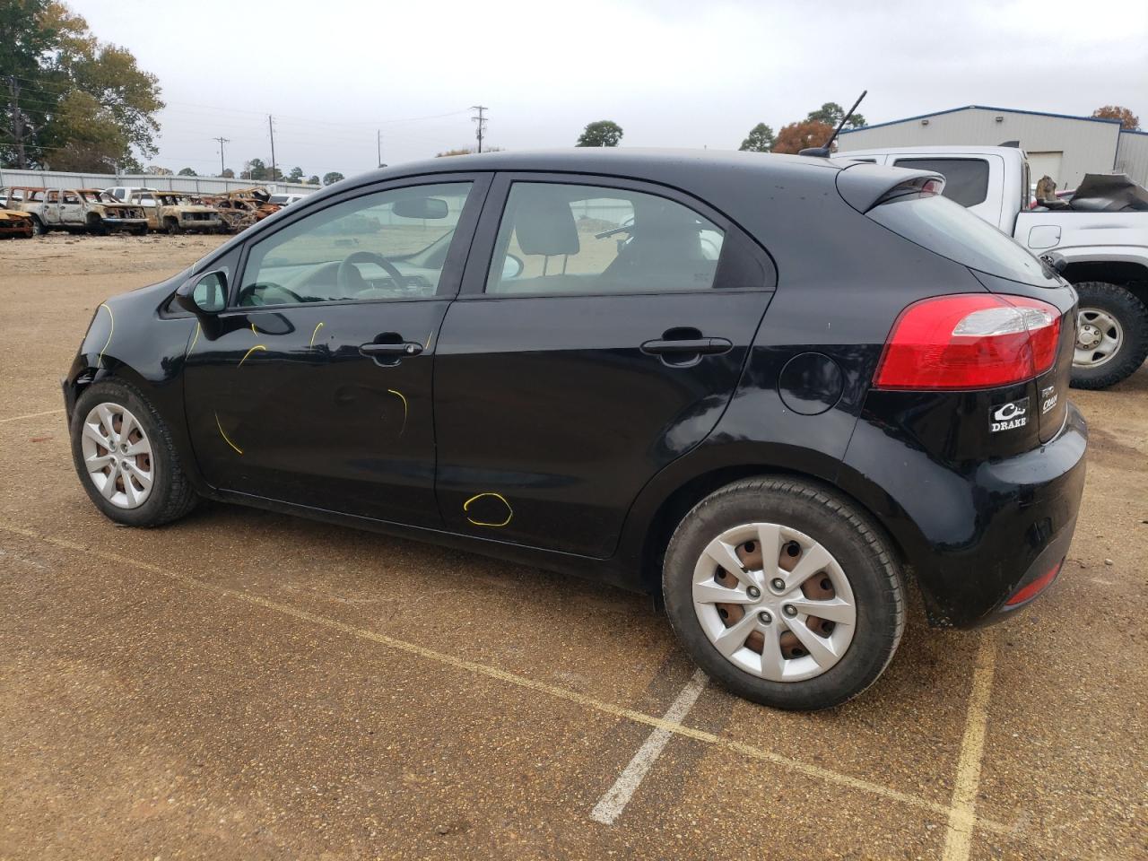 2014 Kia Rio Lx VIN: KNADM5A33E6322077 Lot: 83888974