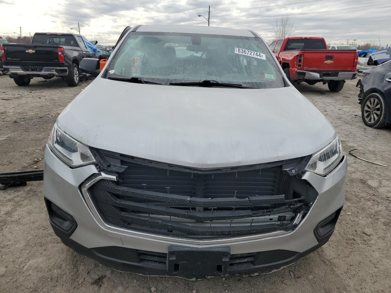 2019 Chevrolet Traverse Ls VIN: 1GNERFKW6KJ275795 Lot: 83672744