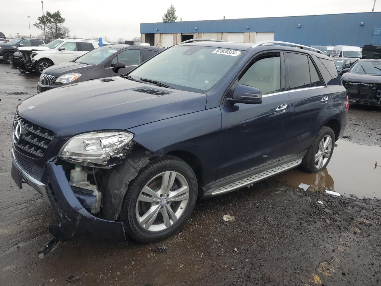 2015 Mercedes-Benz Ml 350 4Matic VIN: 4JGDA5HB5FA519240 Lot: 83968524