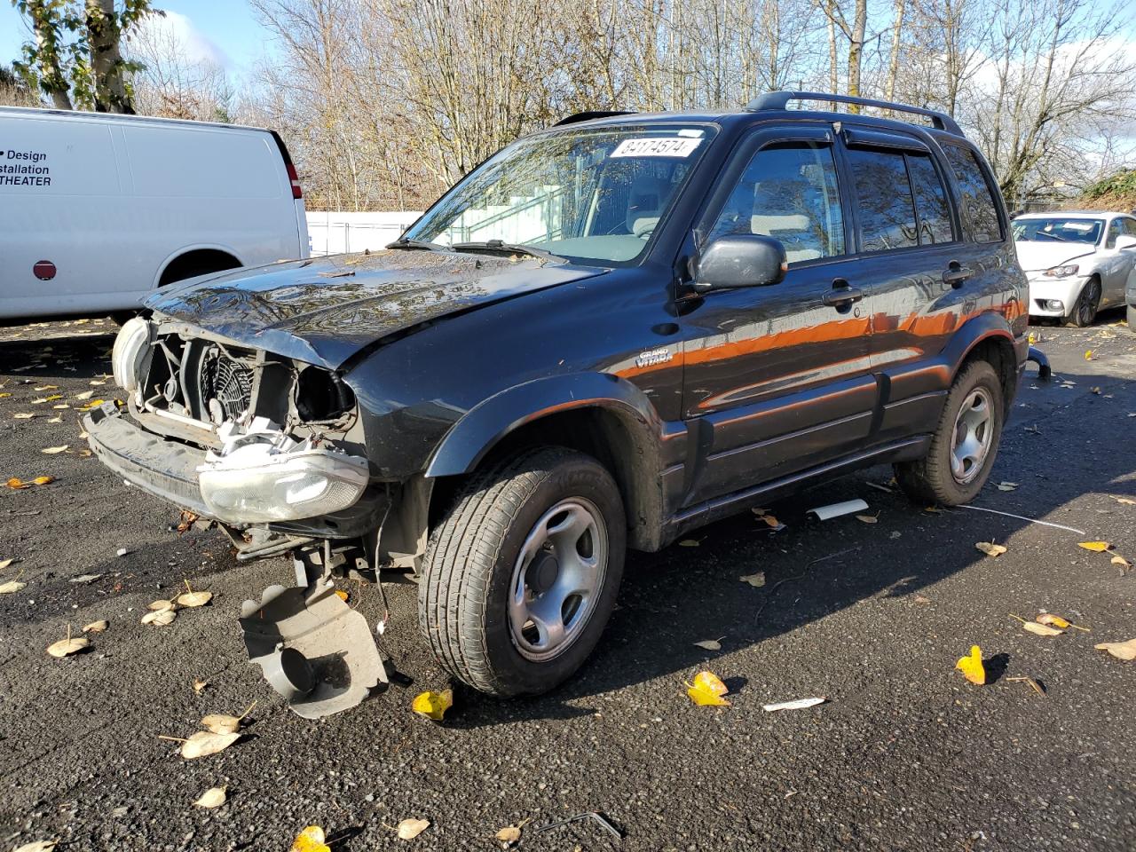 2002 Suzuki Grand Vitara Jlx Limited VIN: JS3TD62V324154082 Lot: 84174574