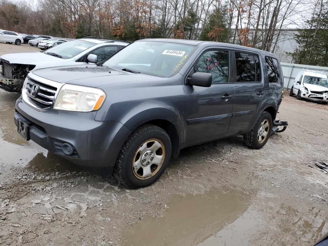 2013 Honda Pilot Lx VIN: 5FNYF4H26DB014359 Lot: 85489434