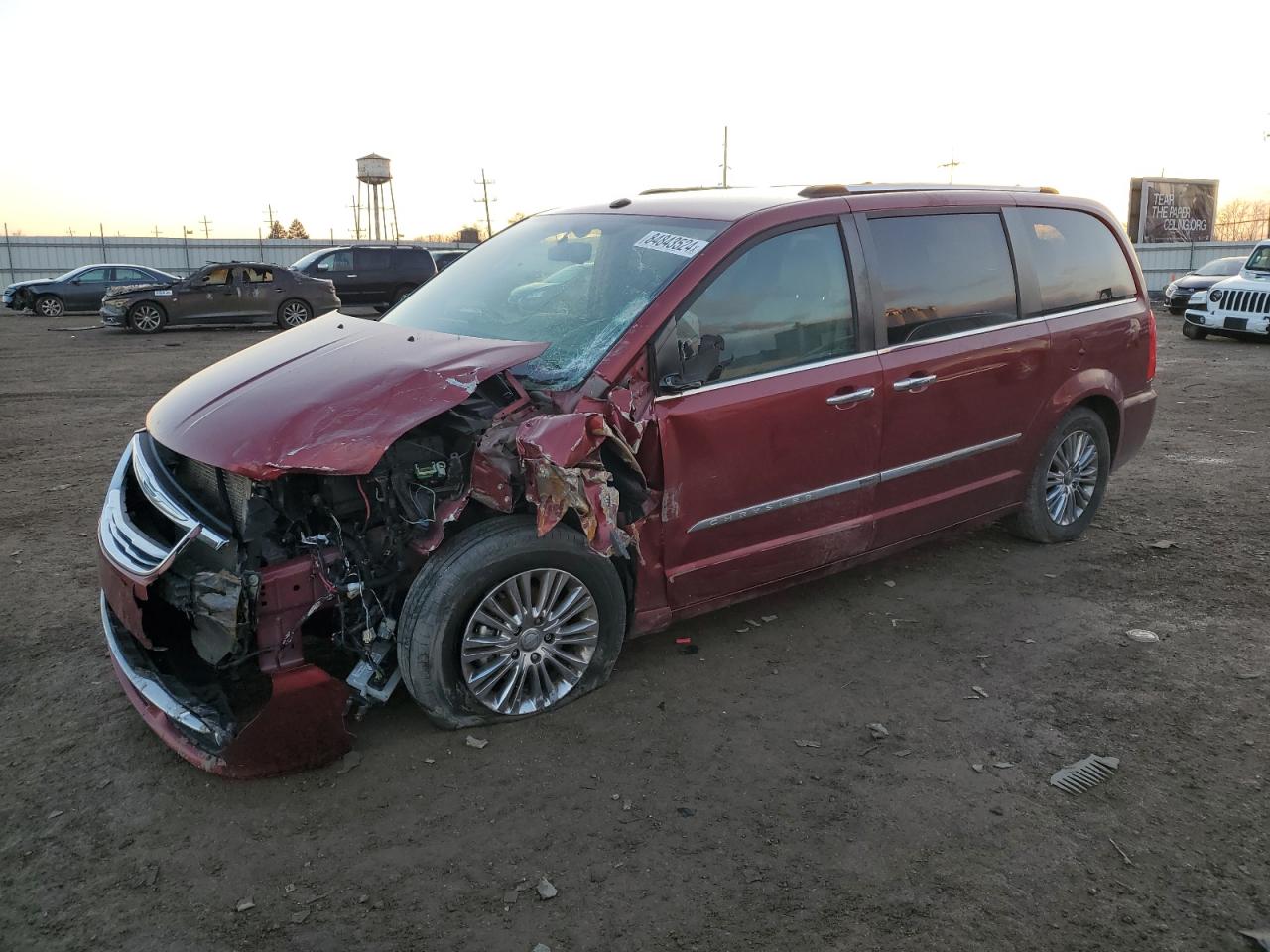 2011 Chrysler Town & Country Limited VIN: 2A4RR6DG3BR698744 Lot: 84843524