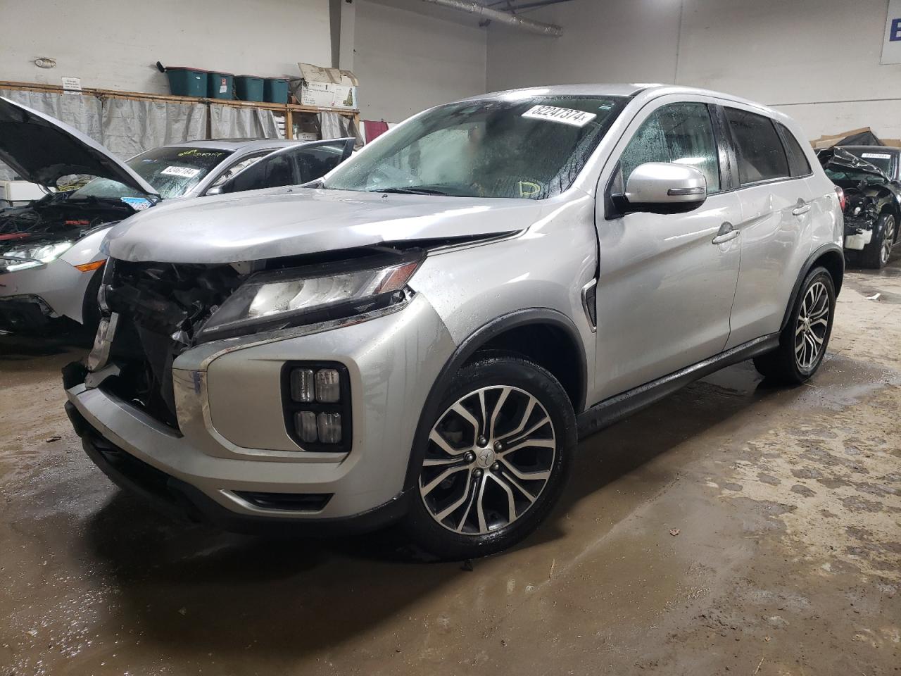 2021 Mitsubishi Outlander Sport Es VIN: JA4ARUAUXMU014693 Lot: 82247374