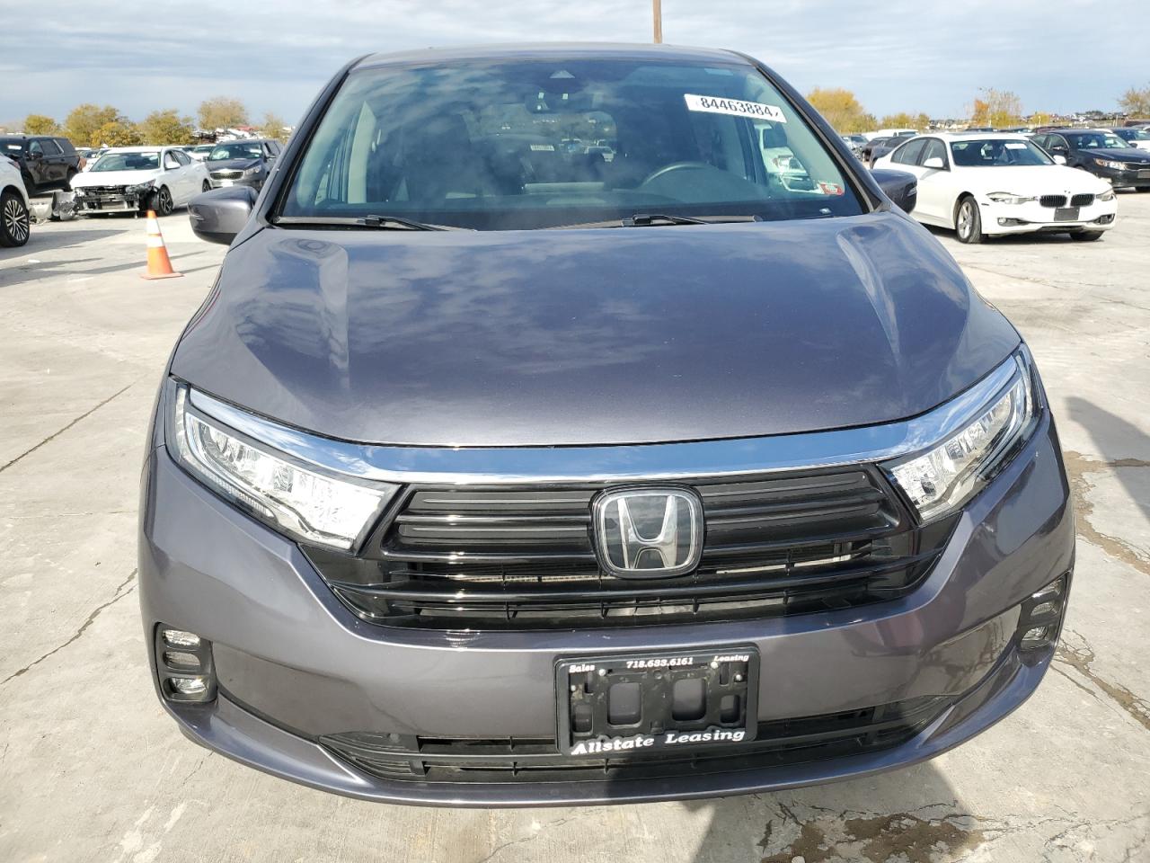 2022 Honda Odyssey Exl VIN: 5FNRL6H77NB040443 Lot: 84463884