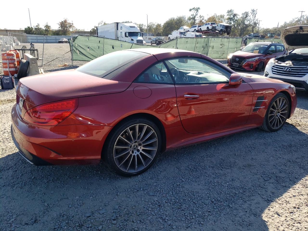 2018 Mercedes-Benz Sl 550 VIN: WDDJK7DA0JF050296 Lot: 85938754