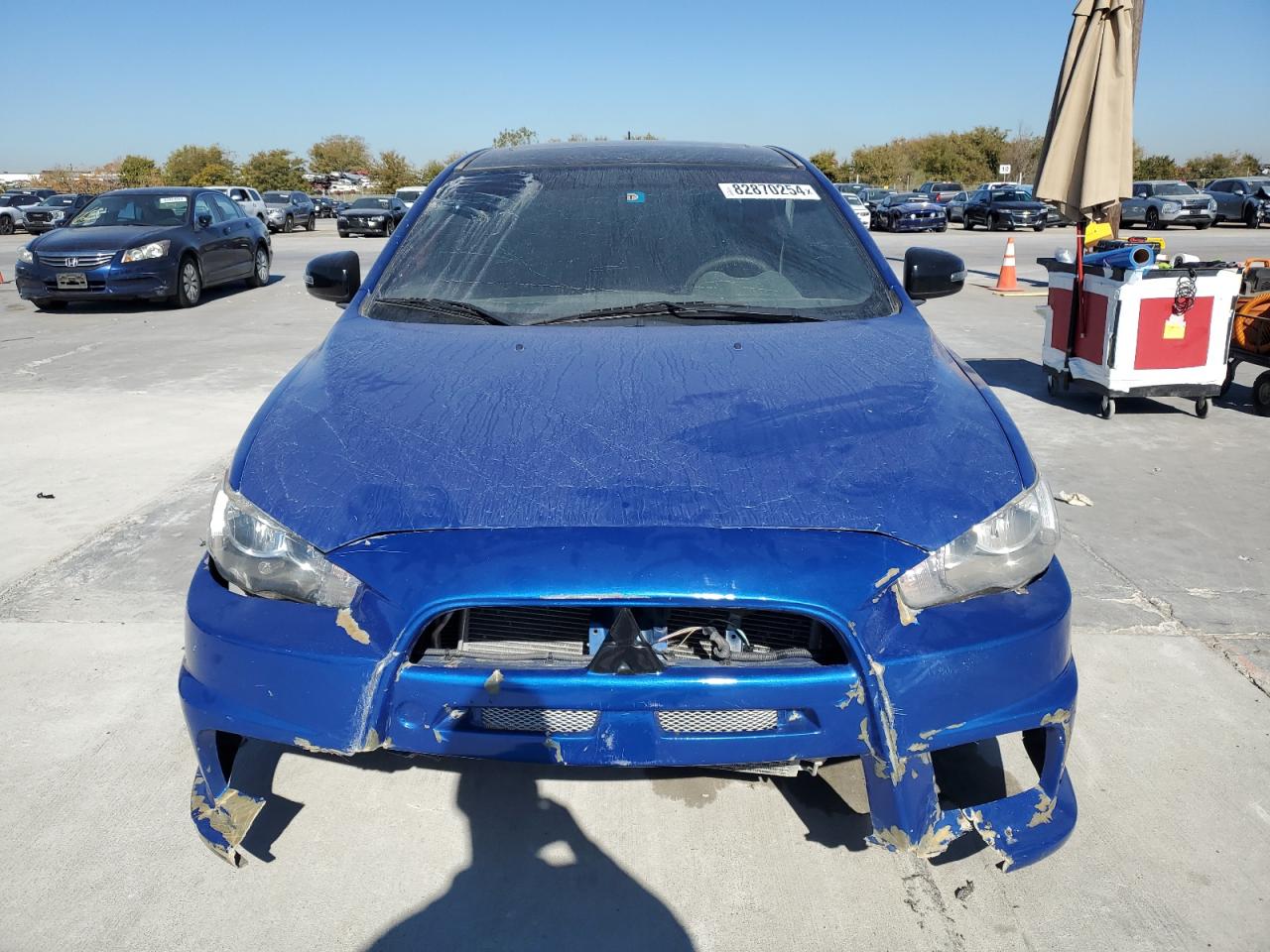 2017 Mitsubishi Lancer Es VIN: JA32U2FU4HU010987 Lot: 82870254