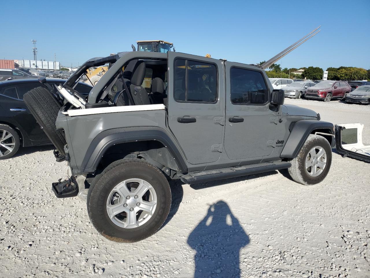 2022 Jeep Wrangler Unlimited Sport VIN: 1C4HJXDGXNW149939 Lot: 83012714