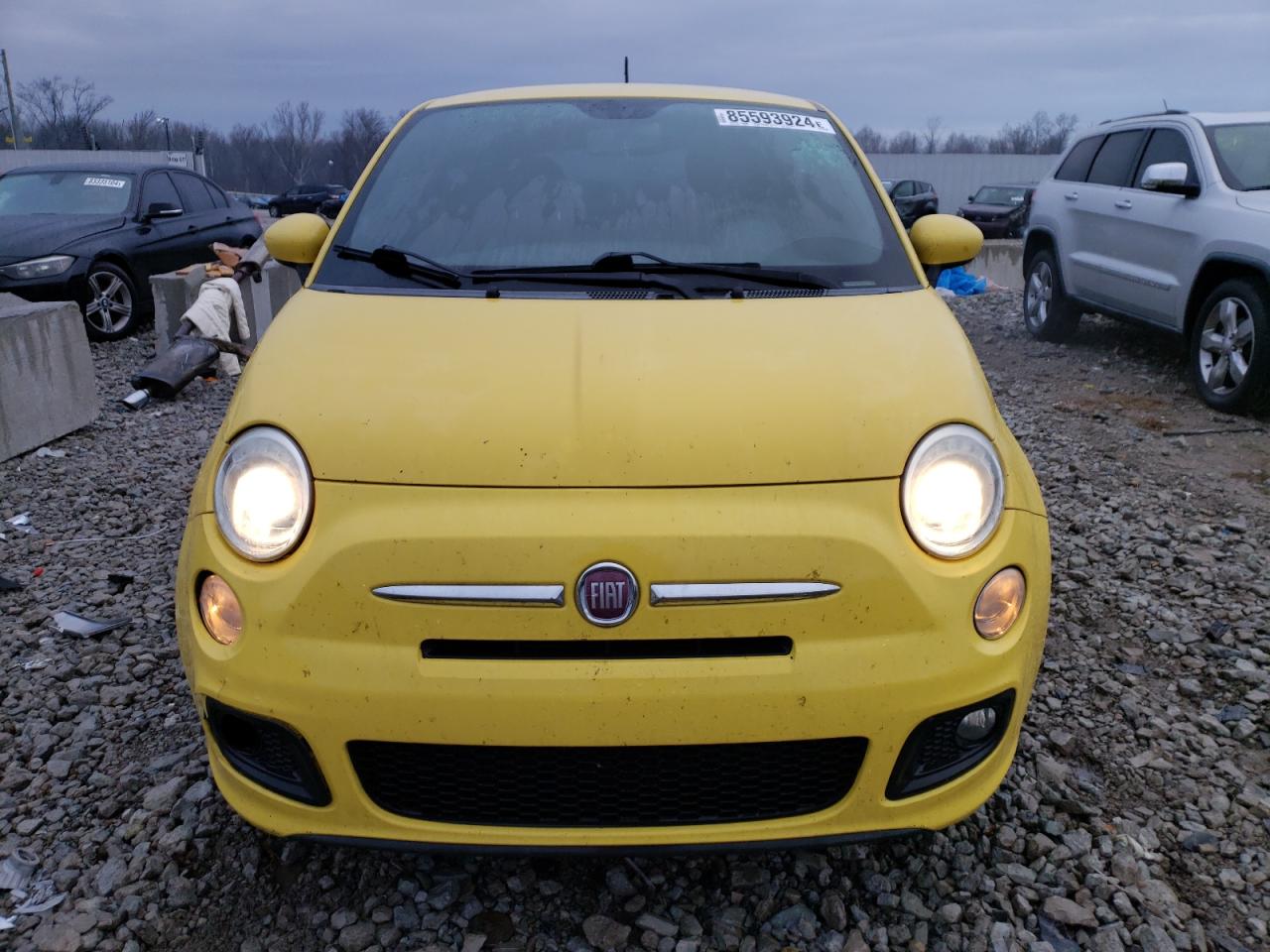 2012 Fiat 500 Sport VIN: 3C3CFFBR5CT343277 Lot: 85593924