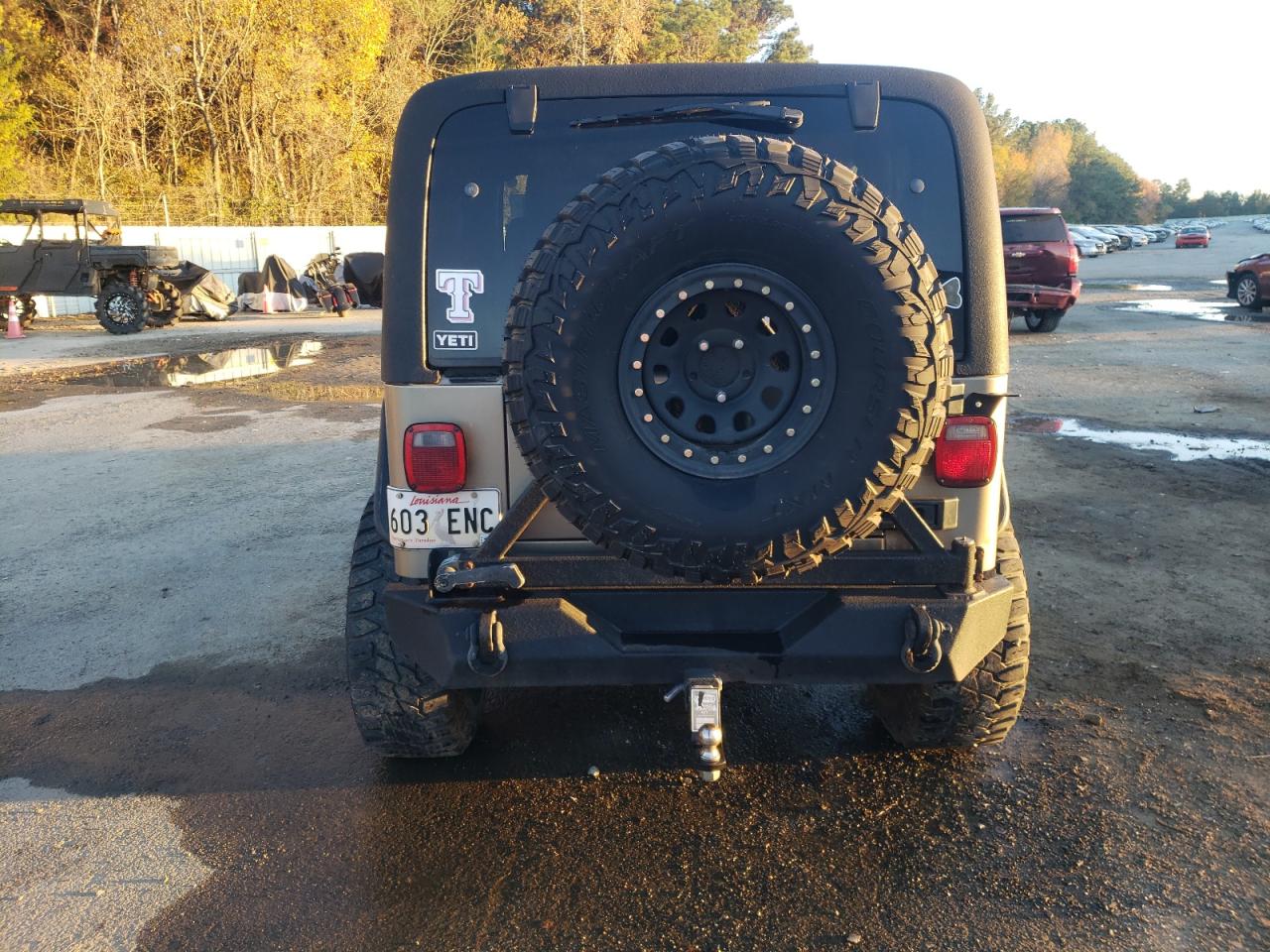 2004 Jeep Wrangler / Tj Rubicon VIN: 1J4FA69S74P787812 Lot: 84715464