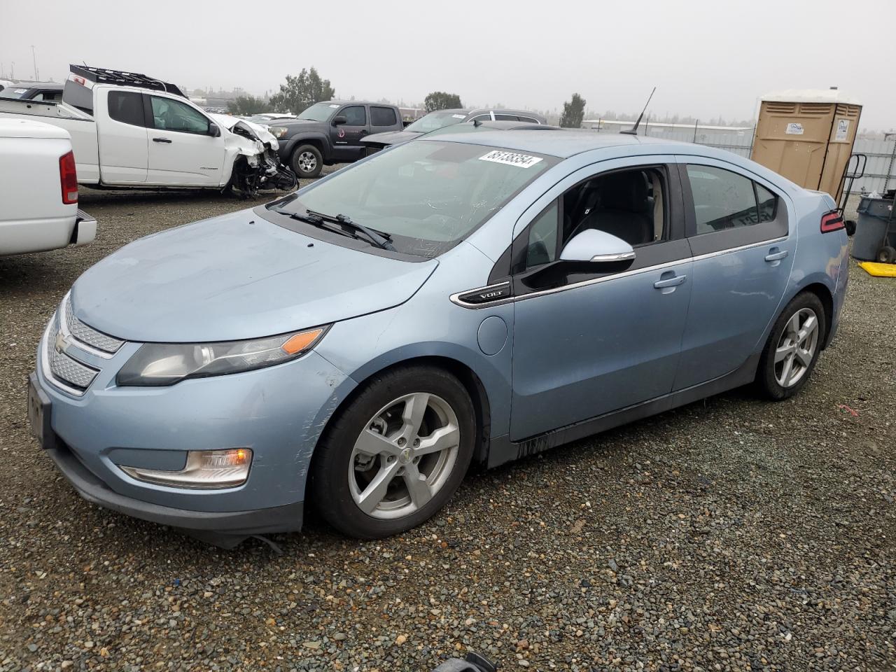 2013 Chevrolet Volt VIN: 1G1RD6E43DU133160 Lot: 85138354