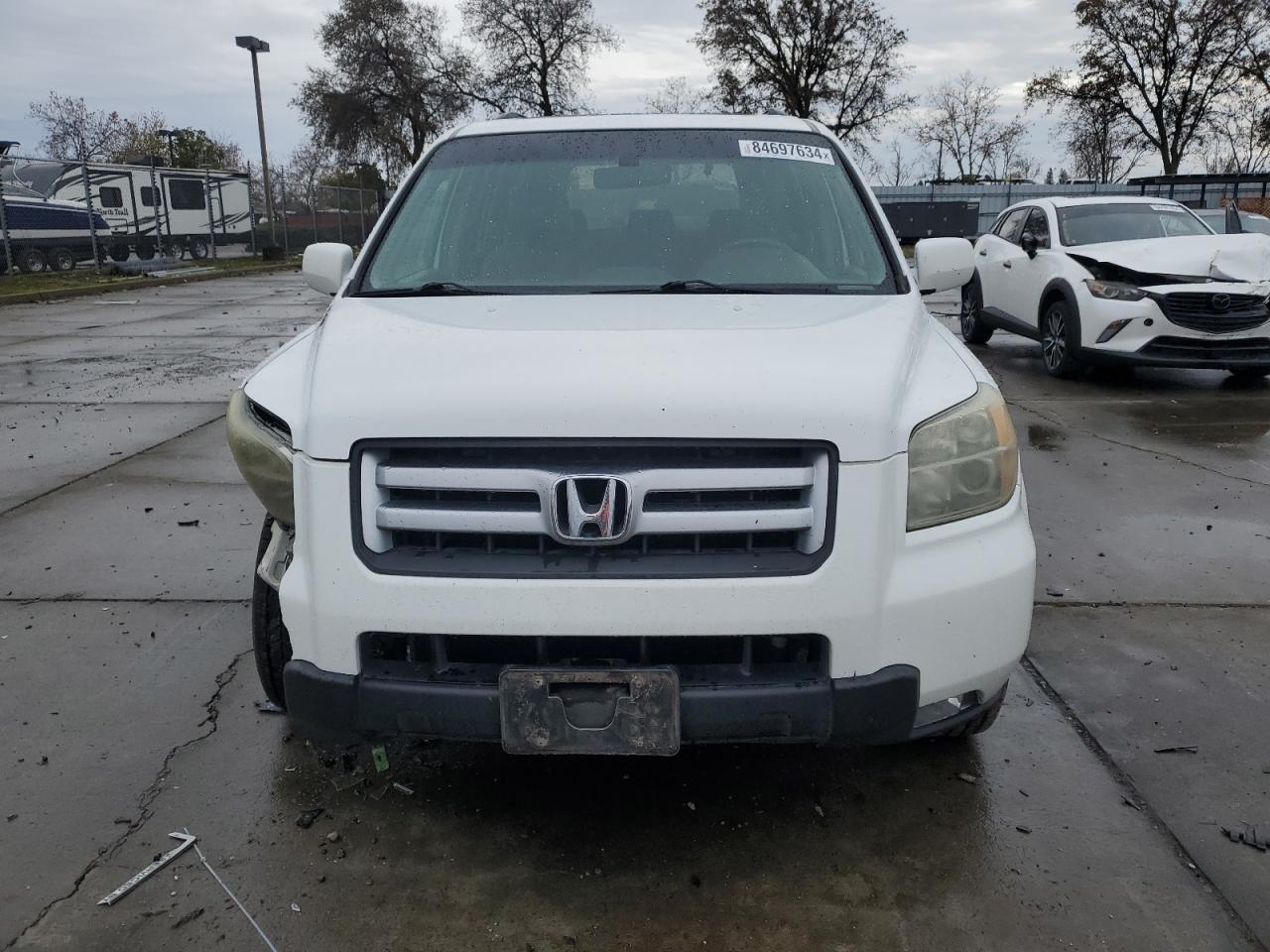 2006 Honda Pilot Ex VIN: 5FNYF28586B015109 Lot: 84697634