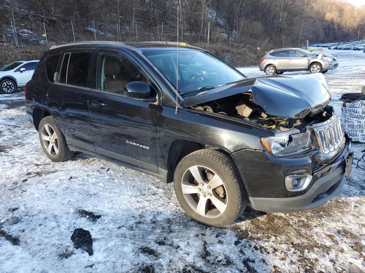 2016 Jeep Compass Latitude VIN: 1C4NJDEB4GD597371 Lot: 86372364