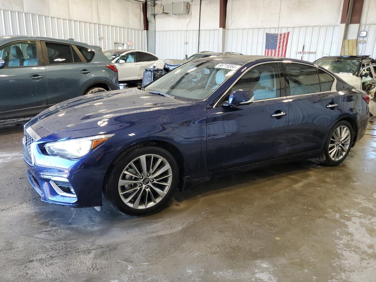 2022 Infiniti Q50 Luxe VIN: JN1EV7BP7NM311406 Lot: 86719364