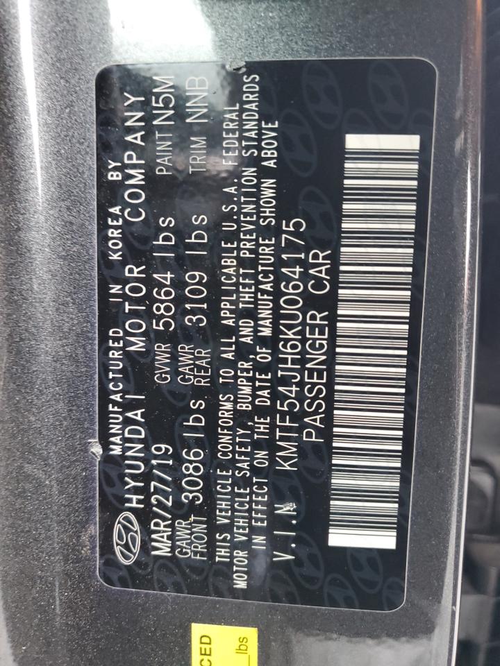 KMTF54JH6KU064175 2019 Genesis G90 Ultimate