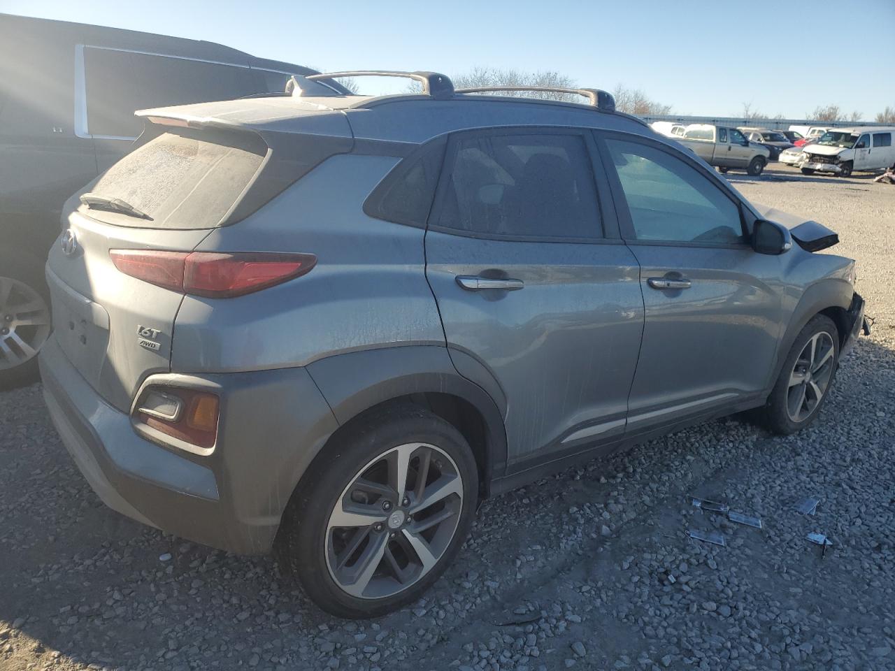 2021 Hyundai Kona Limited VIN: KM8K3CA50MU599858 Lot: 82879534