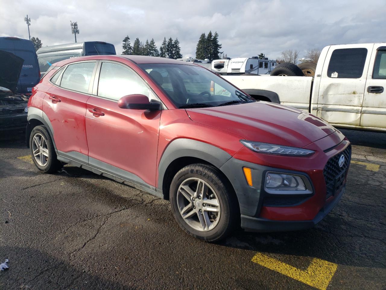 2021 Hyundai Kona Se VIN: KM8K1CAA5MU660043 Lot: 86855424