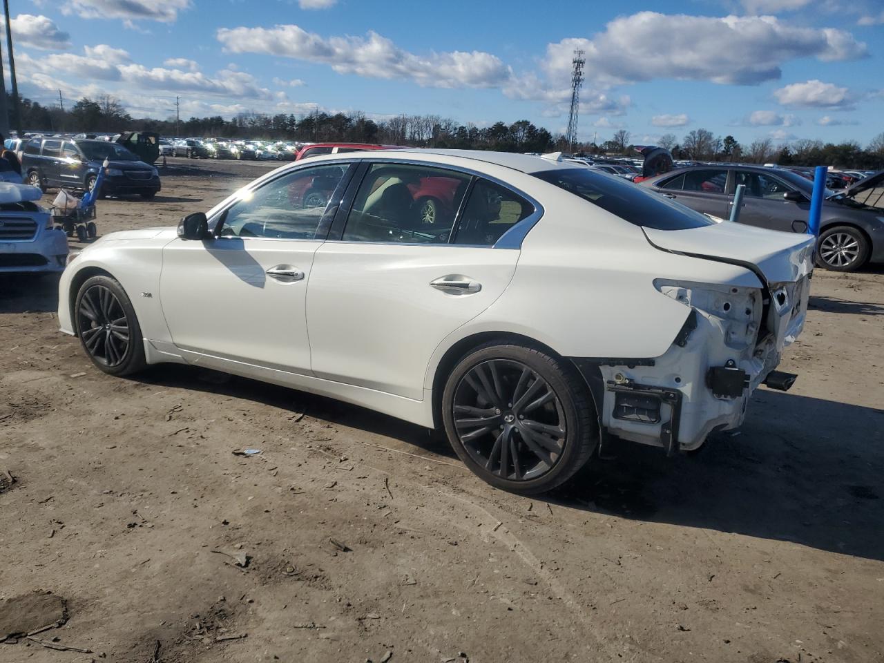 2019 Infiniti Q50 Luxe VIN: JN1EV7AR8KM558013 Lot: 86909574