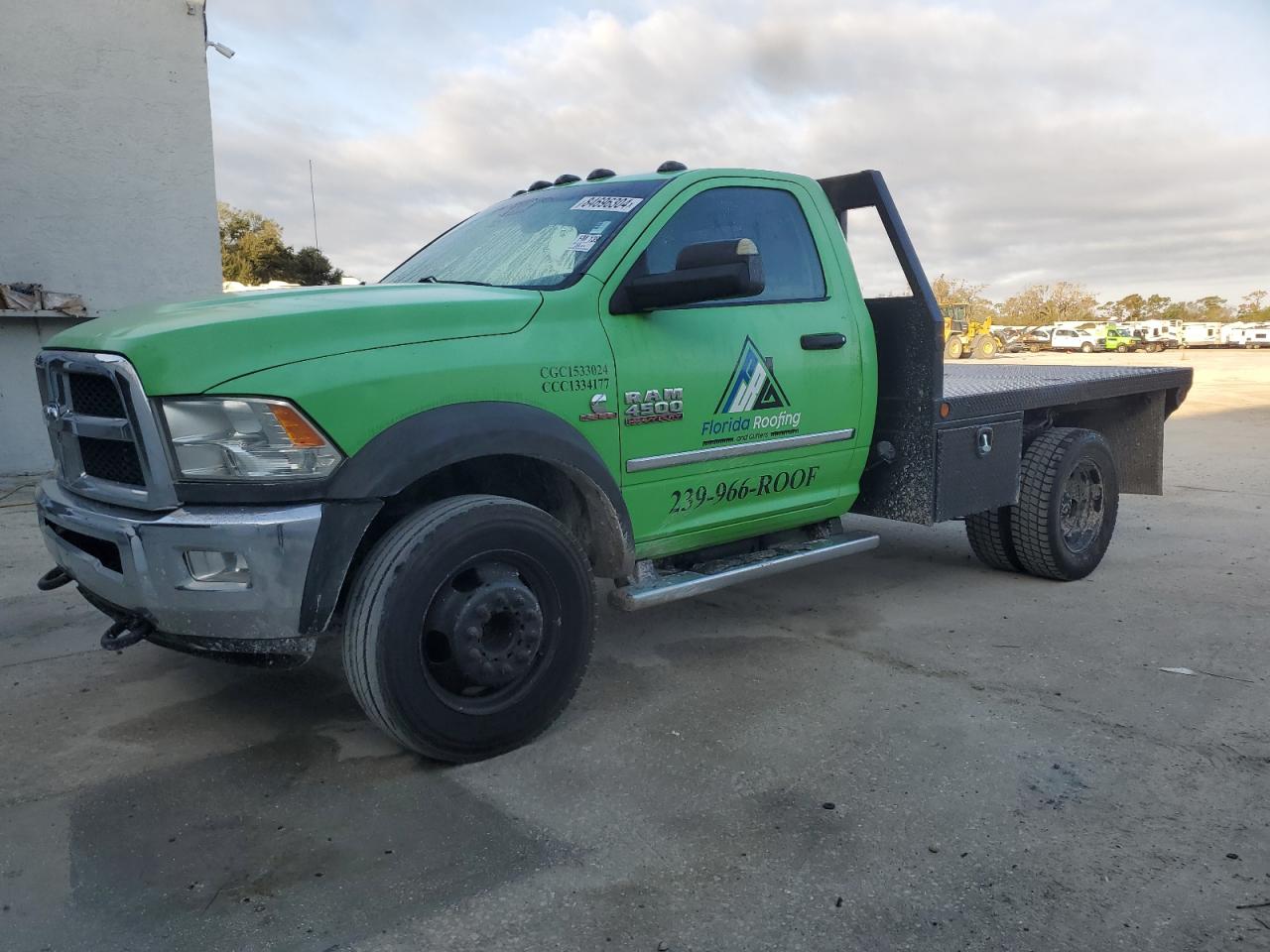 2014 Ram 4500 VIN: 3C7WRLALXEG151010 Lot: 84696304