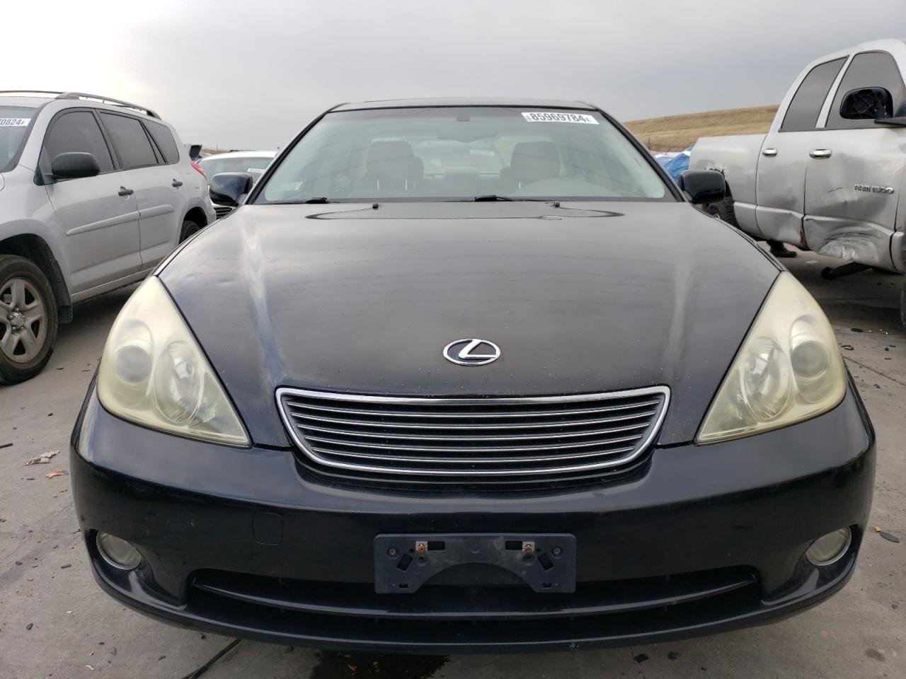 2005 Lexus Es 330 VIN: JTHBA30G855099972 Lot: 85969784