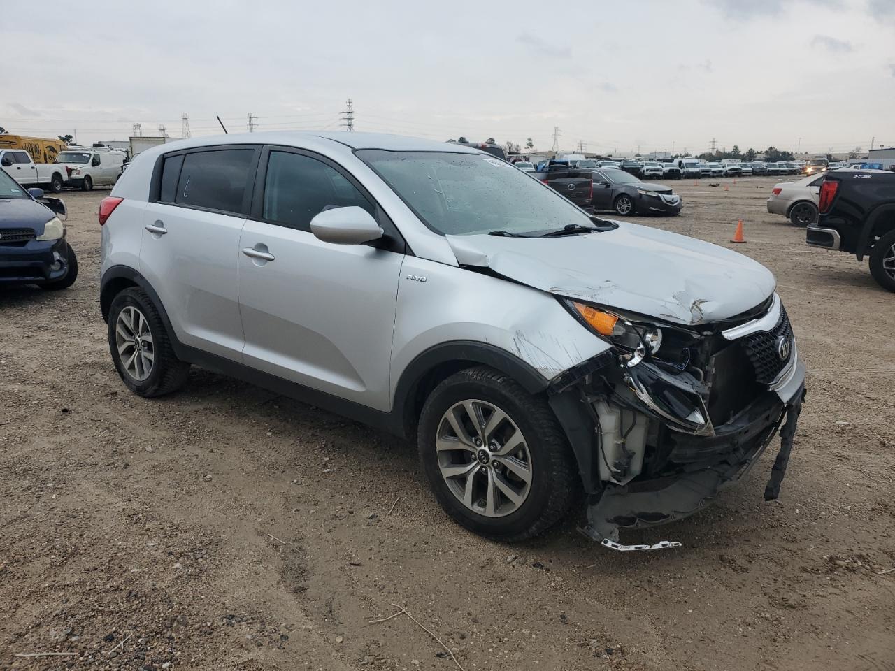 2014 Kia Sportage Lx VIN: KNDPBCAC1E7628604 Lot: 86625414