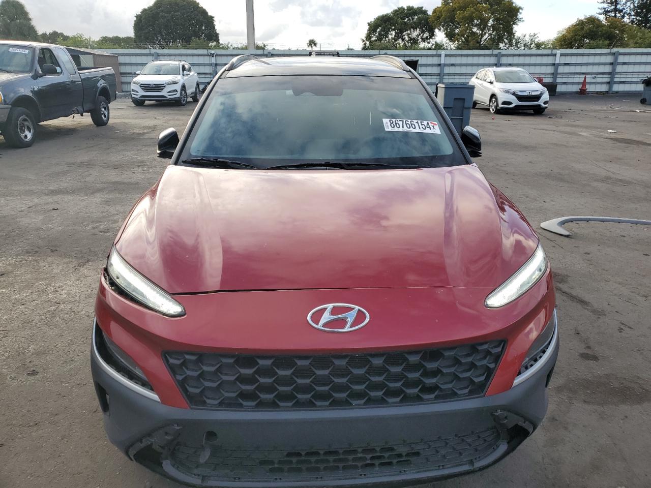 2022 Hyundai Kona Sel VIN: KM8K62AB1NU884397 Lot: 86766154