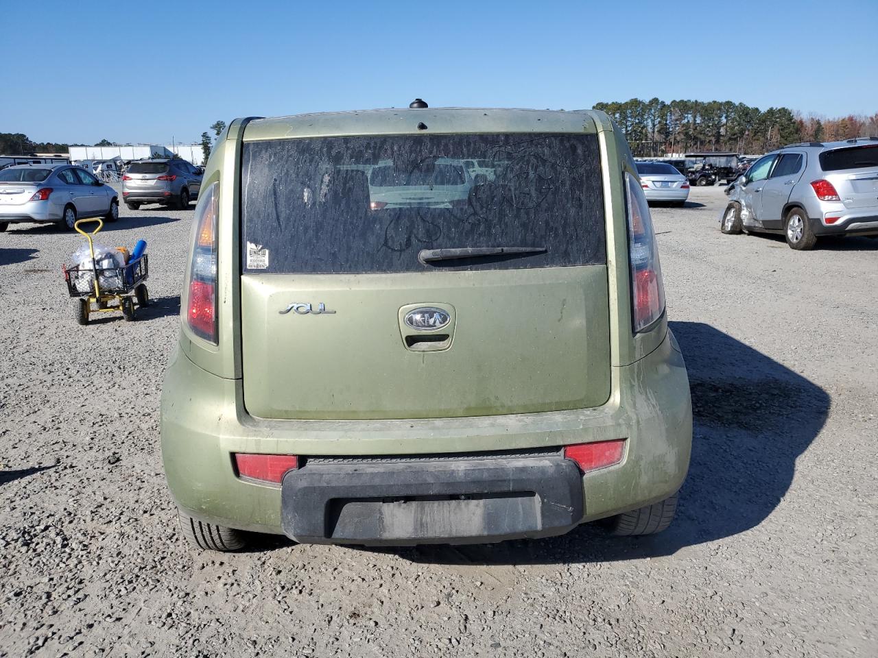 2010 Kia Soul + VIN: KNDJT2A21A7109292 Lot: 83289774