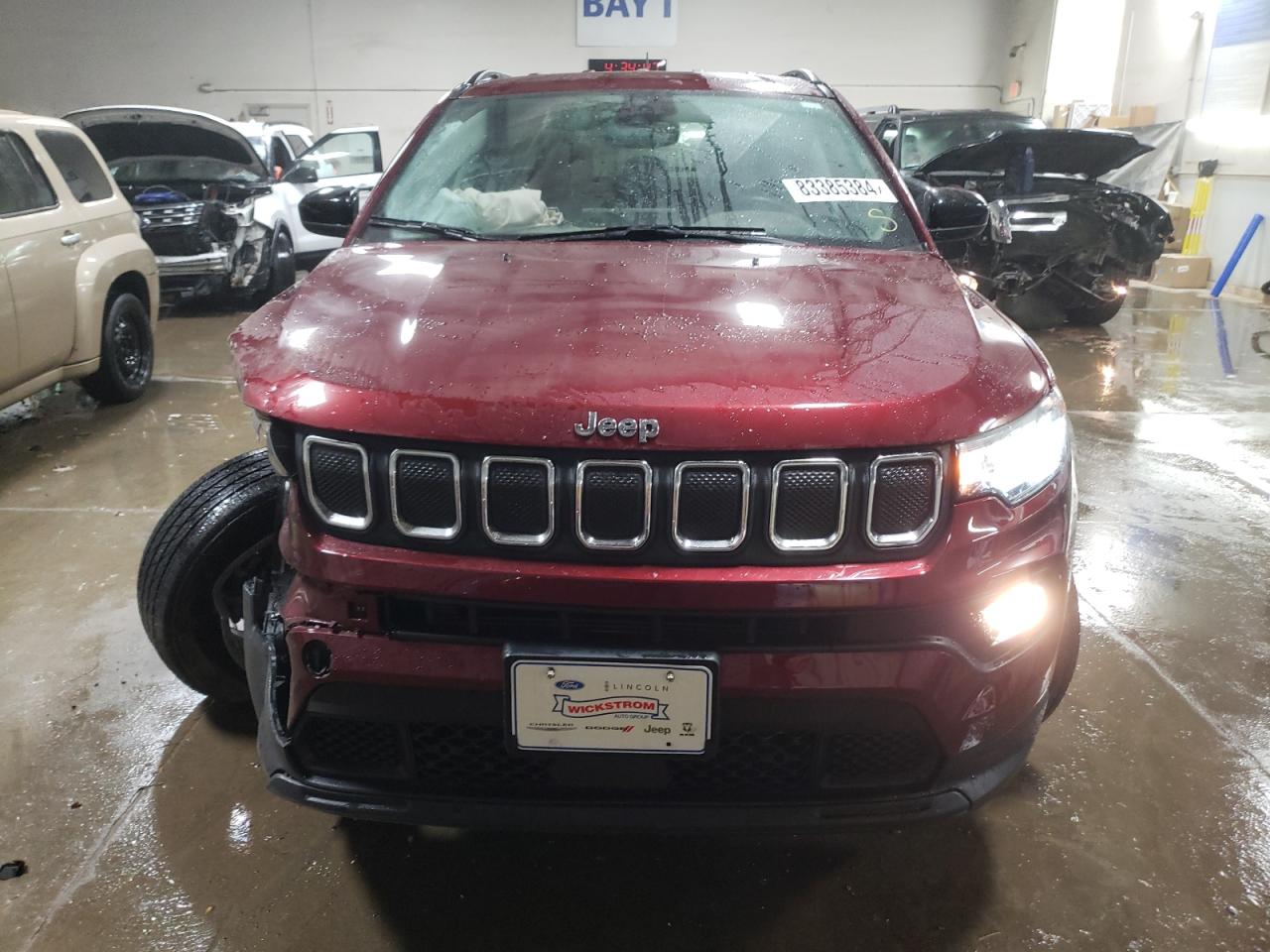 2022 Jeep Compass Latitude VIN: 3C4NJDBB7NT230704 Lot: 83385384