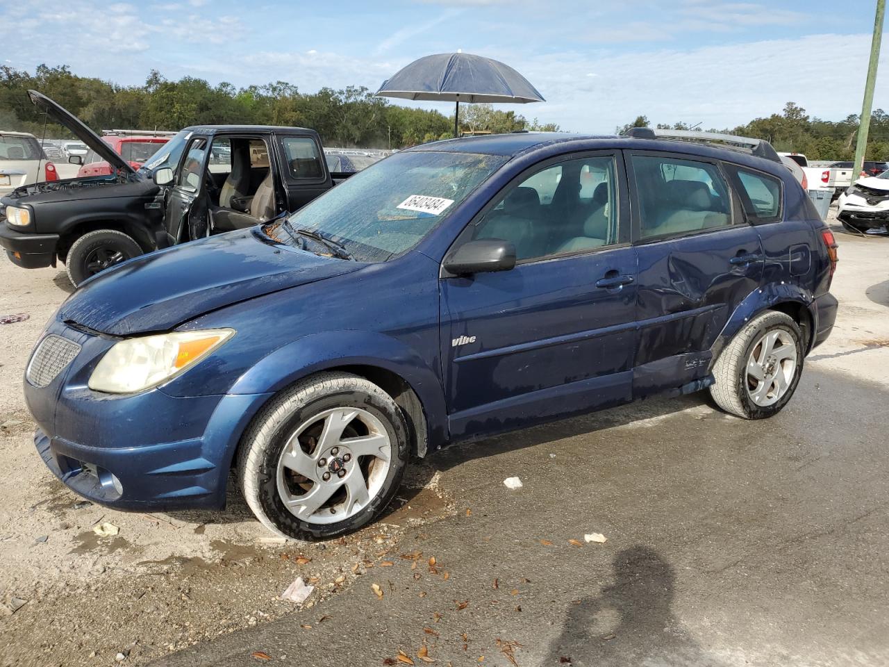 2005 Pontiac Vibe VIN: 5Y2SL63825Z400438 Lot: 86403484