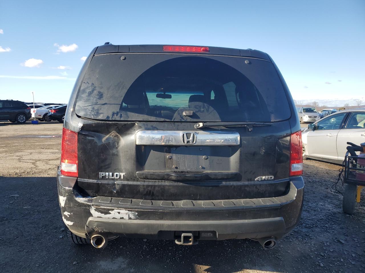 2011 Honda Pilot Exln VIN: 5FNYF4H74BB086363 Lot: 86563004