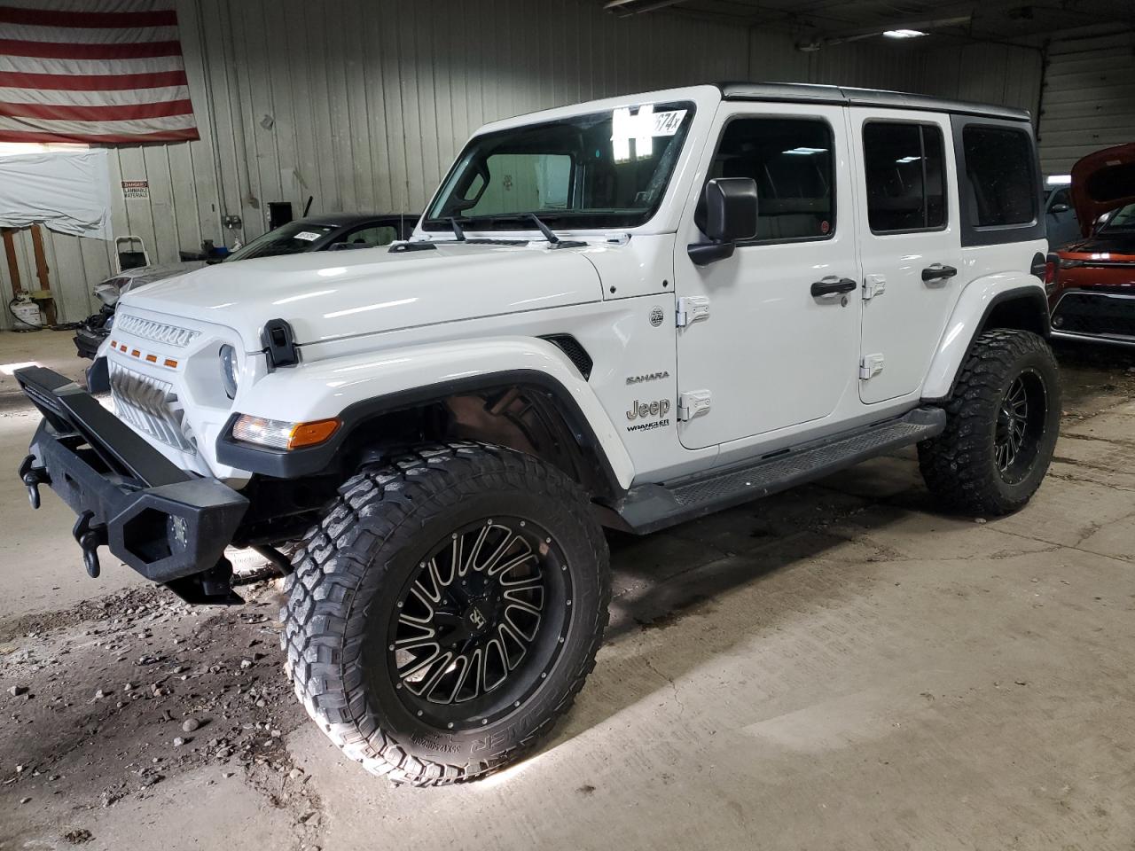 2021 Jeep Wrangler Unlimited Sahara VIN: 1C4HJXEN4MW866249 Lot: 86836674