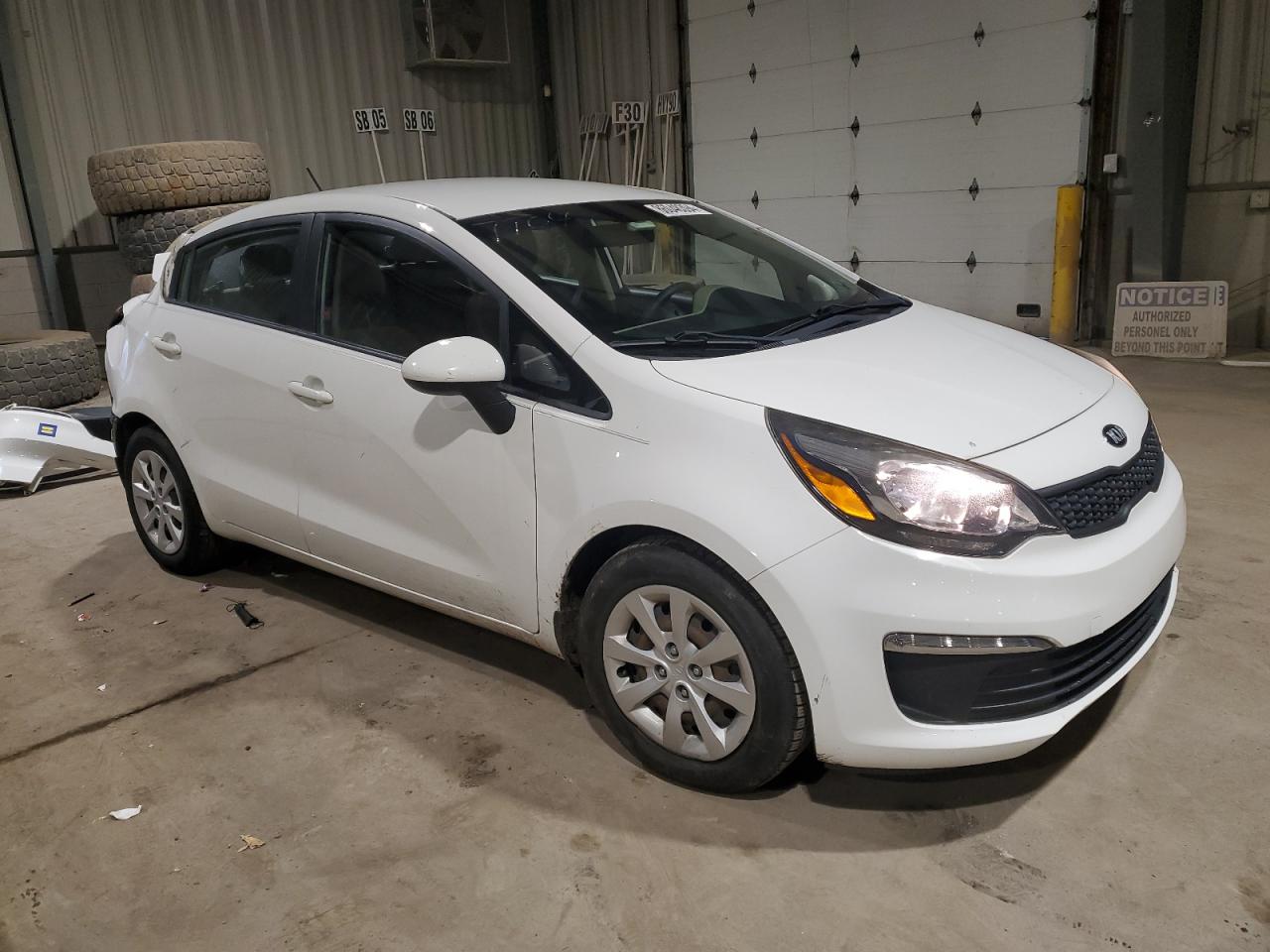 2016 Kia Rio Lx VIN: KNADM4A35G6637704 Lot: 86048394