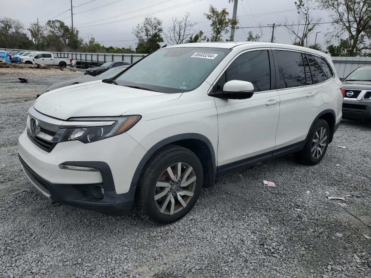 2021 Honda Pilot Exl VIN: 5FNYF6H53MB059863 Lot: 86403244