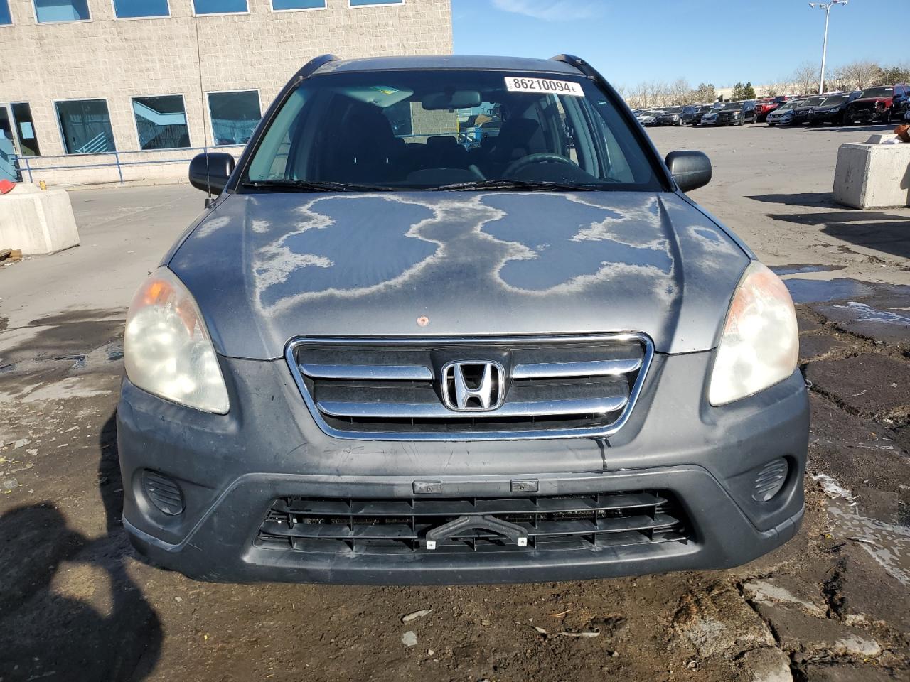 2005 Honda Cr-V Lx VIN: JHLRD78525C061783 Lot: 86210094