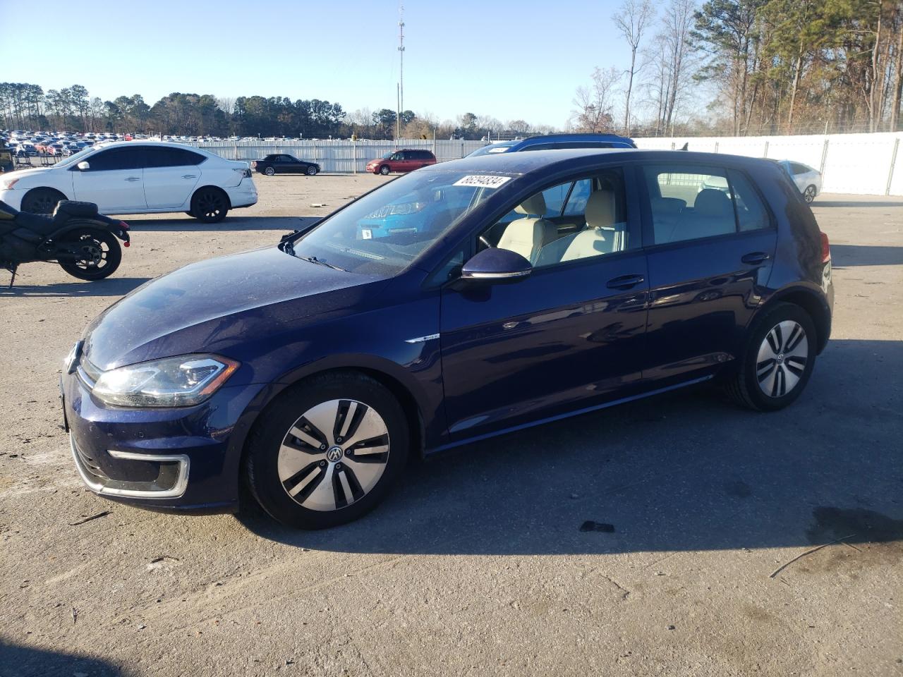 2018 Volkswagen E-Golf Sel Premium VIN: WVWPR7AU3JW909606 Lot: 86294834