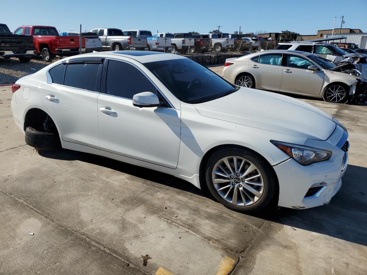 2021 Infiniti Q50 Luxe VIN: JN1EV7BP8MM704989 Lot: 85801654