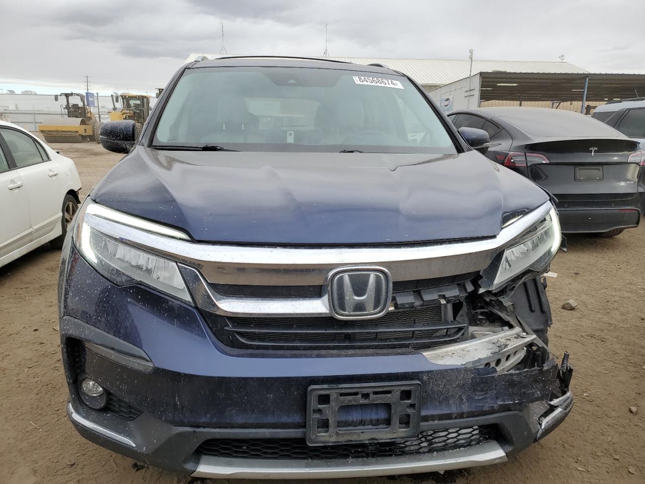 2019 Honda Pilot Touring VIN: 5FNYF6H62KB038878 Lot: 85081034