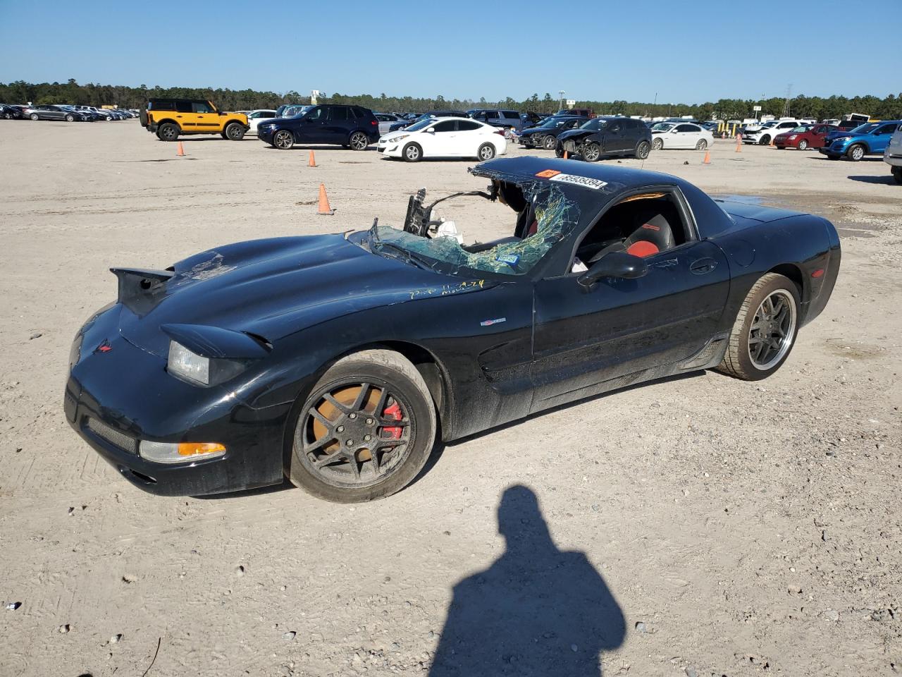 2001 Chevrolet Corvette Z06 VIN: 1G1YY12S115135534 Lot: 85939394