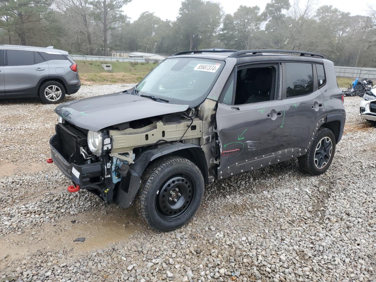 2016 Jeep Renegade Trailhawk VIN: ZACCJBCT4GPD28800 Lot: 85687374