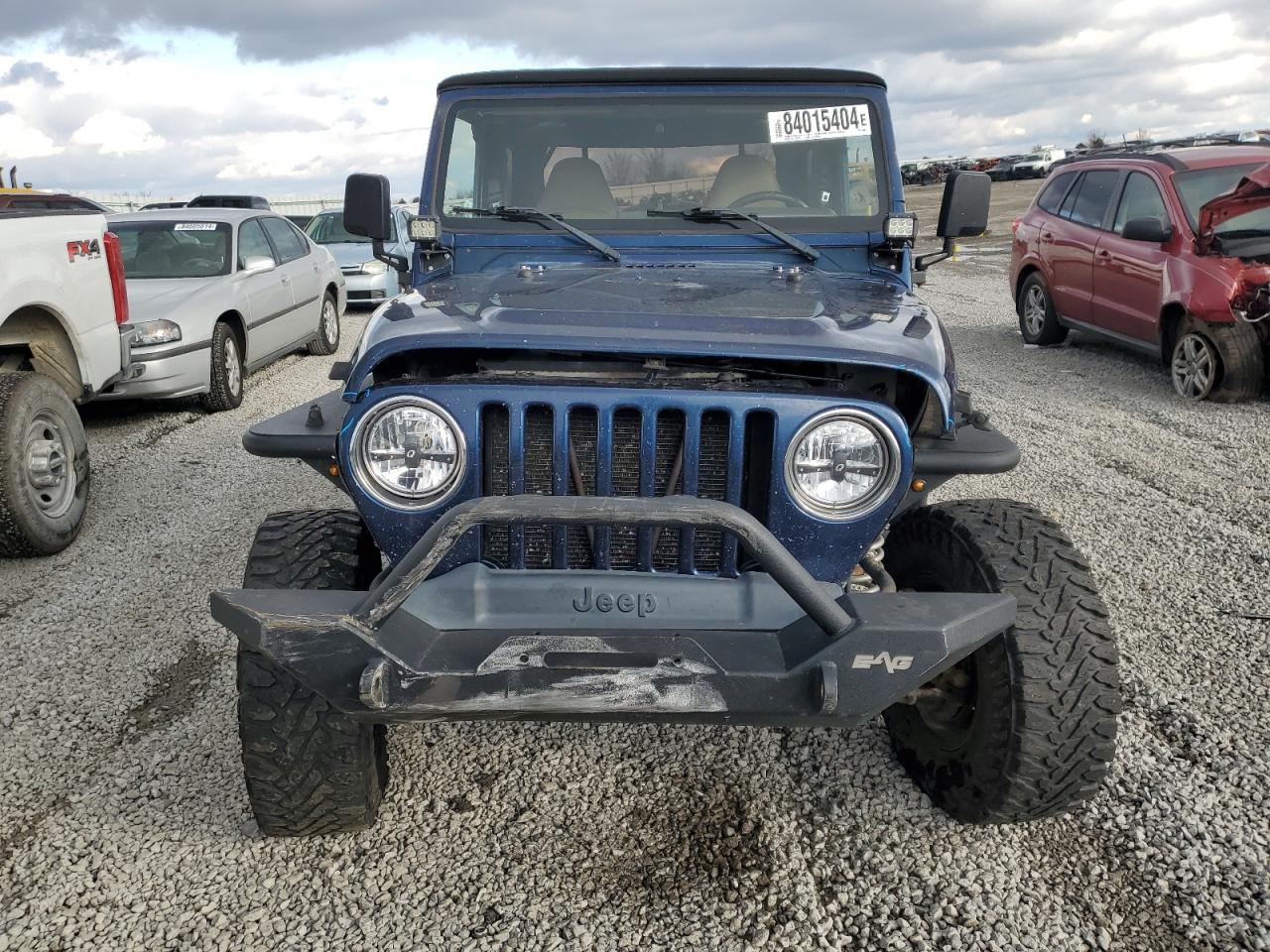 2002 Jeep Wrangler / Tj X VIN: 1J4FA39S62P743666 Lot: 84015404