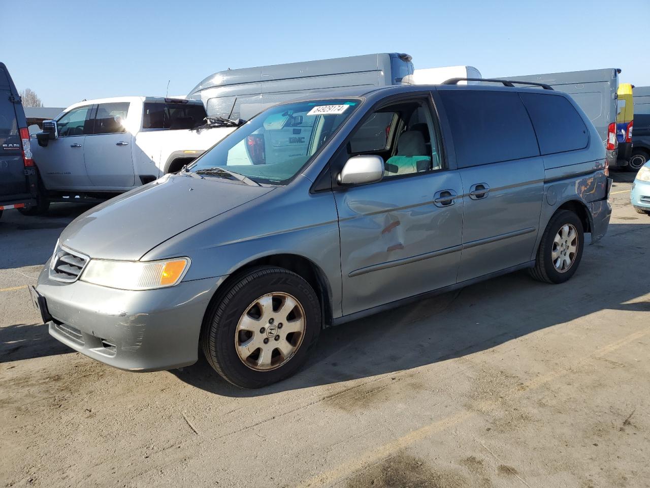 2002 Honda Odyssey Ex VIN: 5FNRL18652B018172 Lot: 84929174