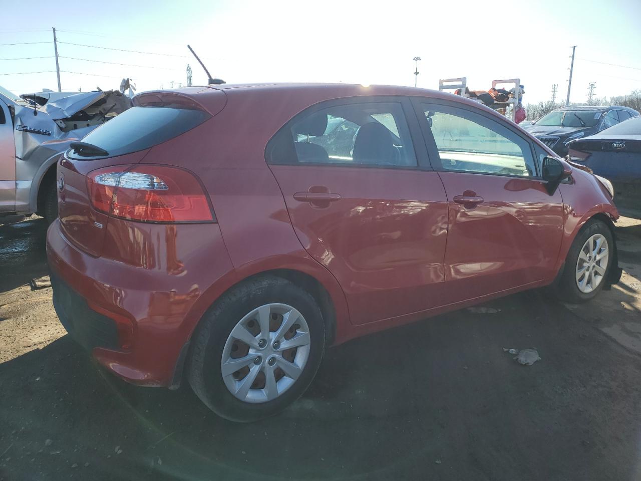 2017 Kia Rio Lx VIN: KNADM5A37H6011109 Lot: 86677404