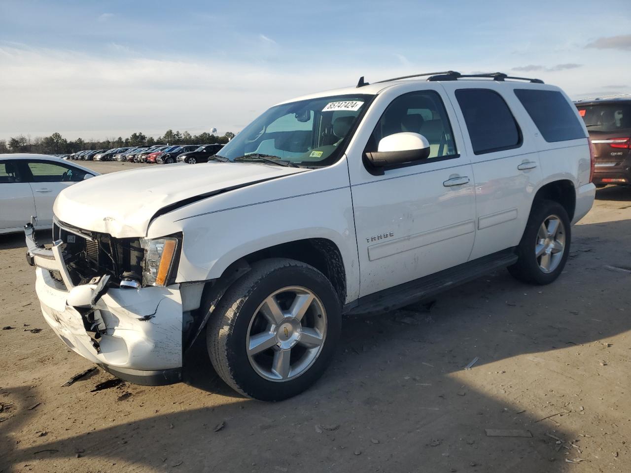 2013 Chevrolet Tahoe K1500 Lt VIN: 1GNSKBE08DR372380 Lot: 85747424