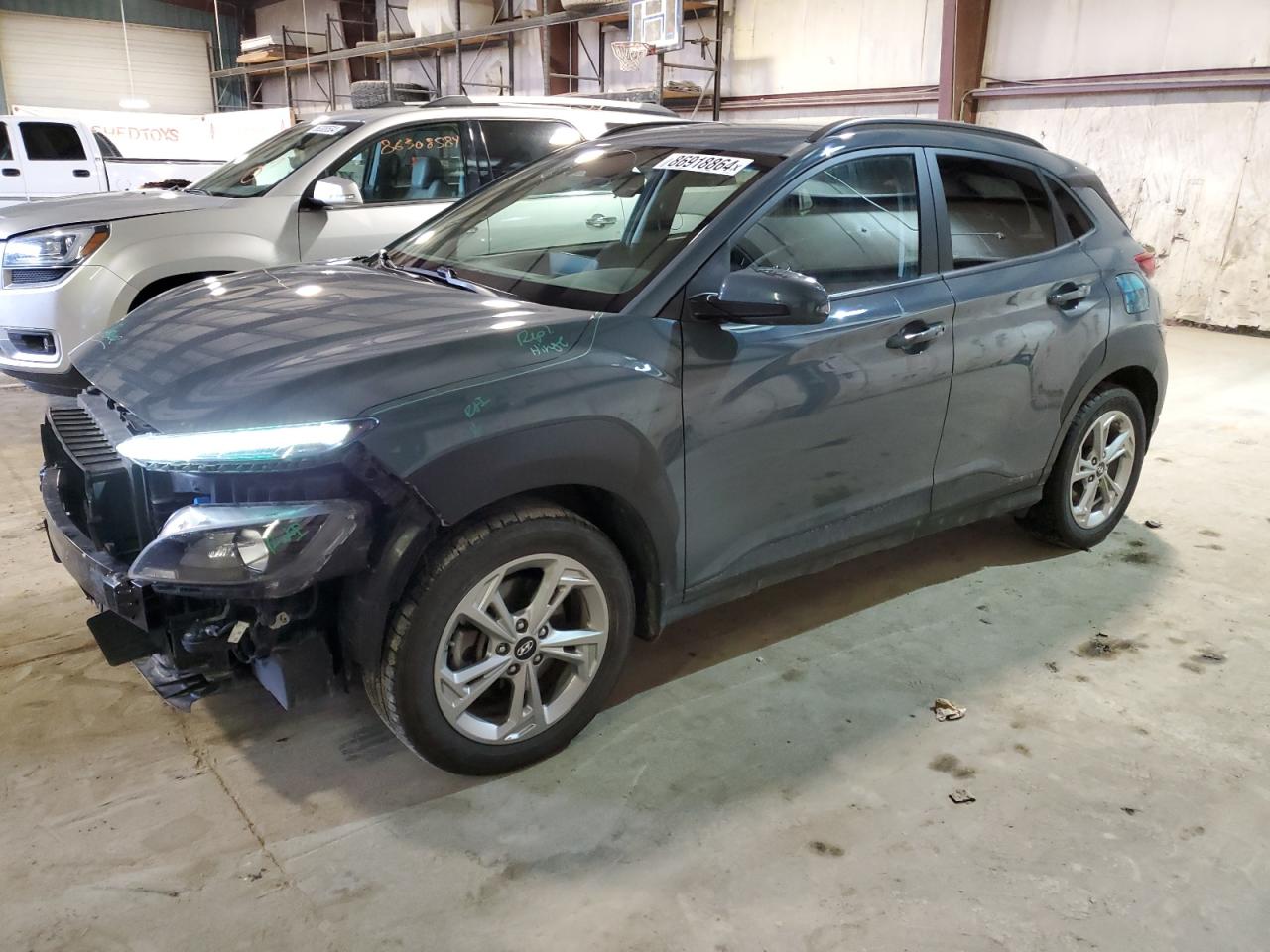 2022 Hyundai Kona Sel VIN: KM8K6CABXNU892407 Lot: 86918864