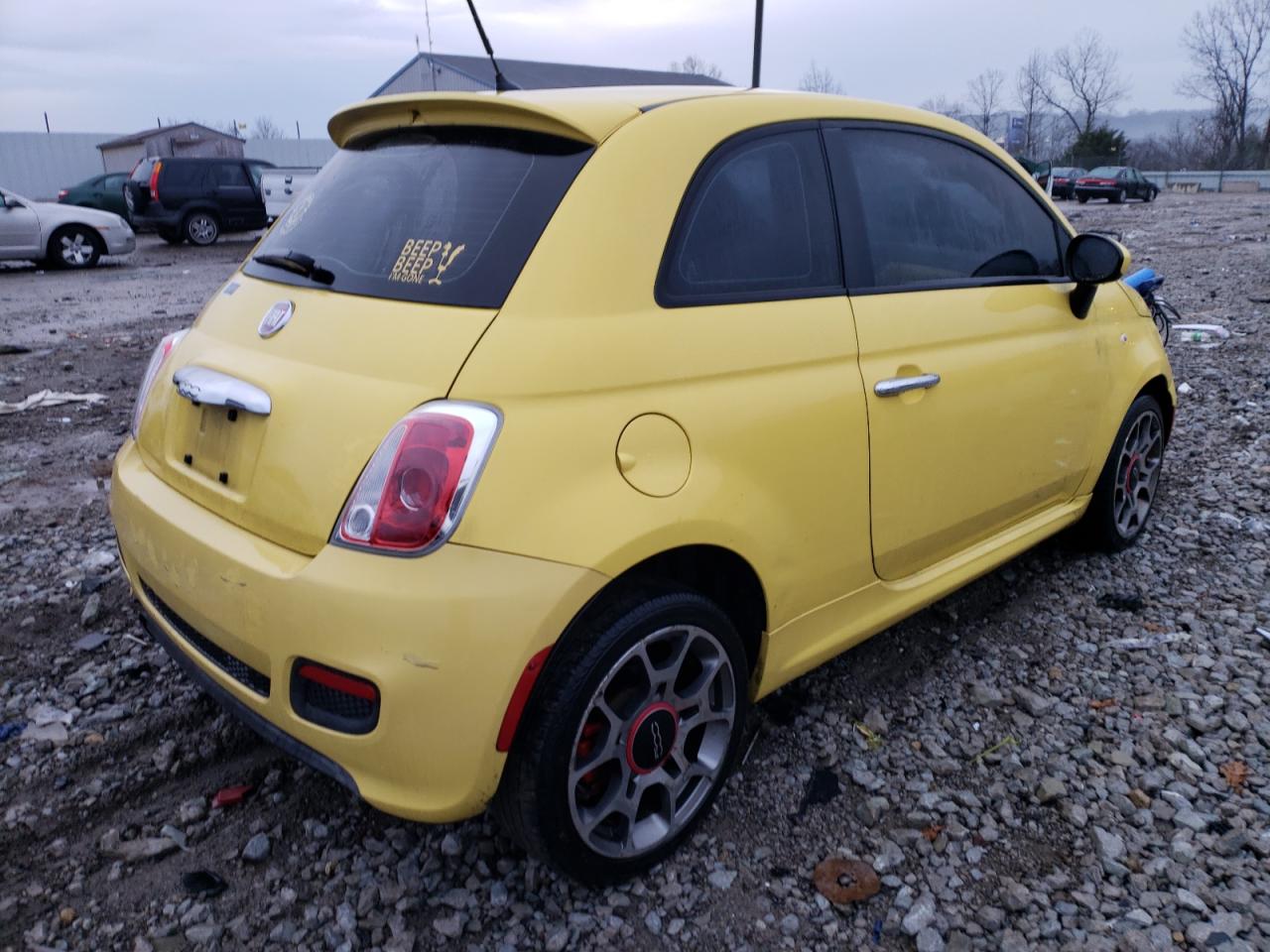 2012 Fiat 500 Sport VIN: 3C3CFFBR5CT343277 Lot: 85593924