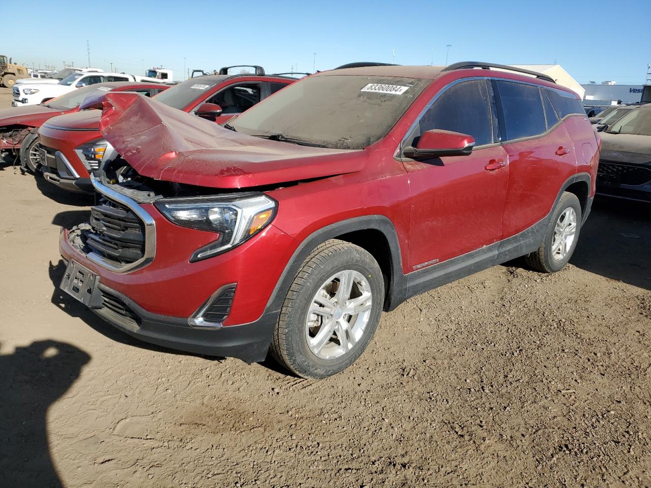 2019 GMC Terrain Sle VIN: 3GKALTEV2KL220333 Lot: 83360084