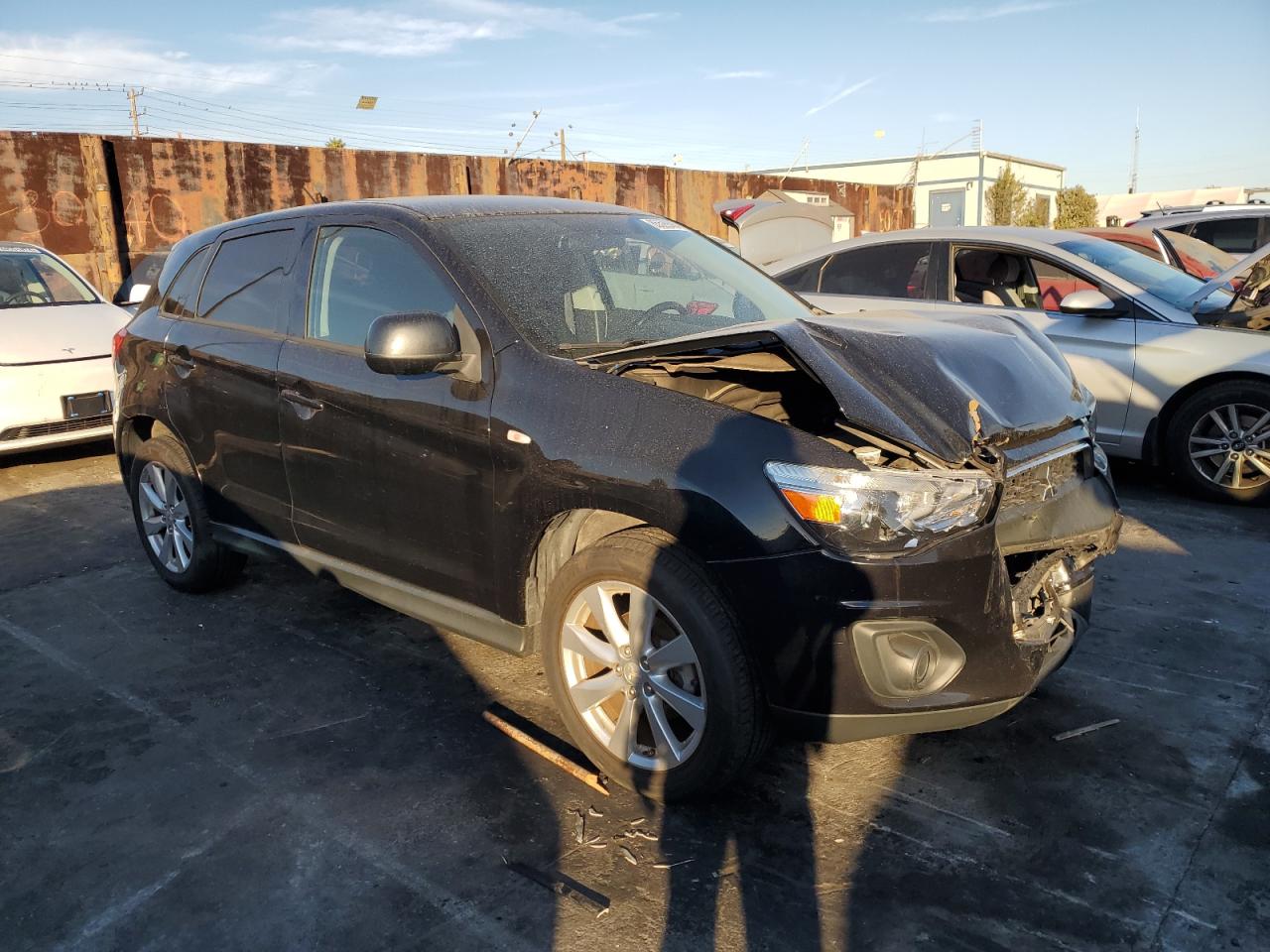 2015 Mitsubishi Outlander Sport Es VIN: 4A4AP3AW8FE024443 Lot: 85599084